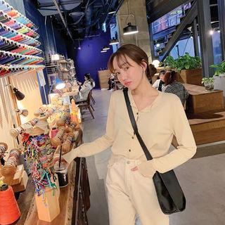 Round-neck Lightweight Cardigan