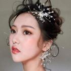 Wedding Faux Crystal Branches Hair Stick As Shown In Figure - One Size