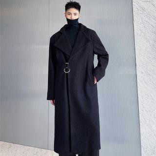 Metal-accent Long Coat