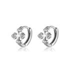 925 Sterling Silver Christian Cross Earrings