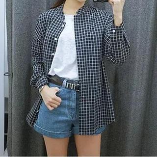 Check Shirt Blue - One Size