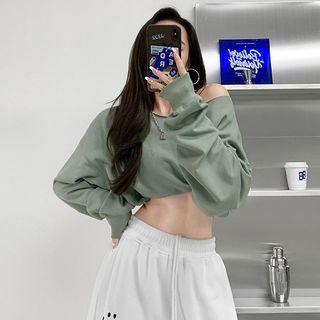 Oversized Cropped Top