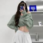 Oversized Cropped Top