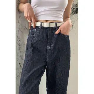 Basic Buckle-detail Belt