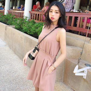 Sleeveless Wide Leg Playsuit
