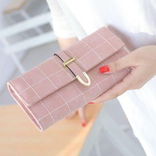 Plaid Long Wallet