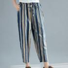 Striped Loose Fit Pants