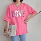 Love L Me Letter T-shirt