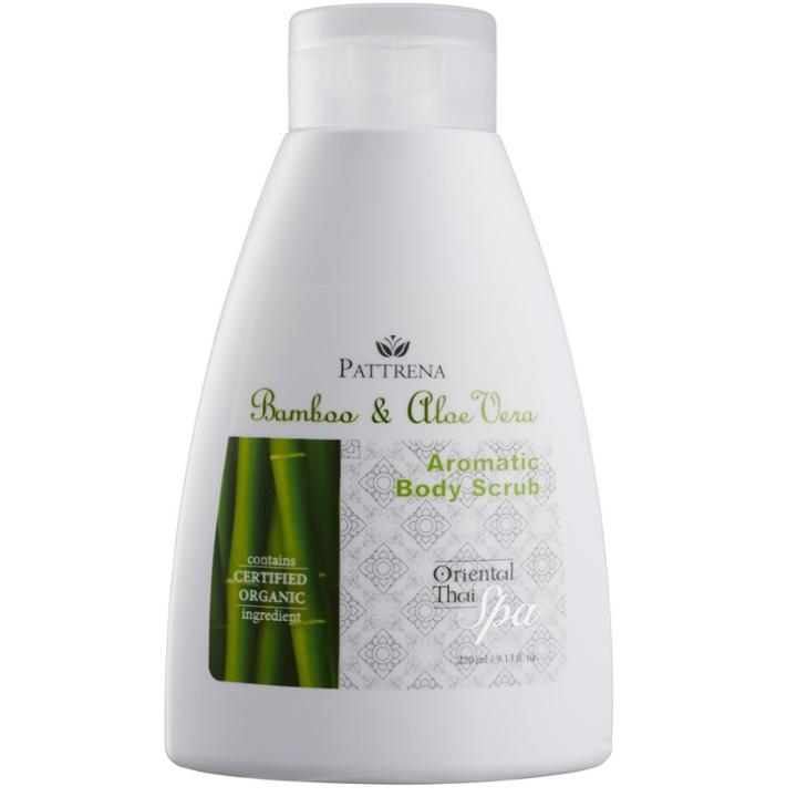 Pattrena - Oriental Thai Spa Aromatic Body Scrub (bamboo & Aloe Vera) 270ml