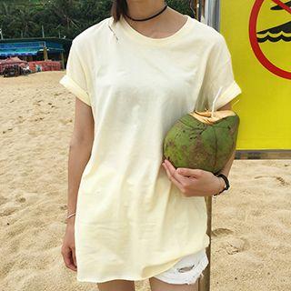 Plain Short Sleeve Tunic