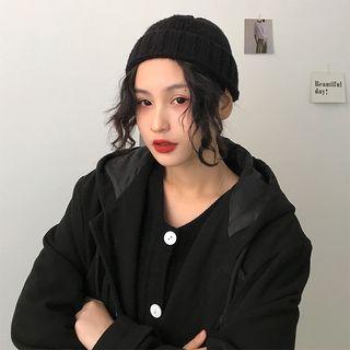 Plain Knit Brimless Hat
