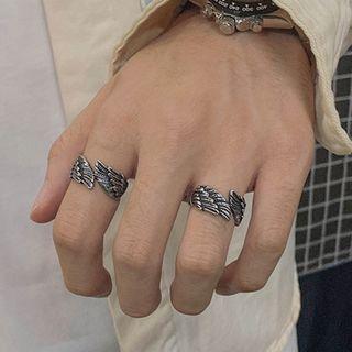 Feather Stainless Steel Ring