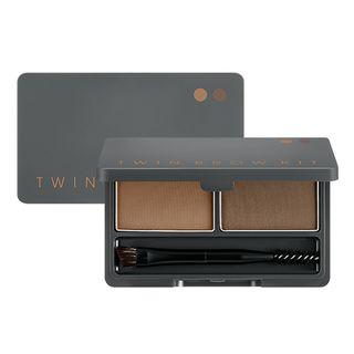 Missha - Twin Brow Kit (natural Brown) 4.4g