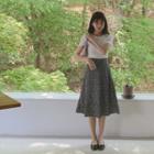 Ditsy Flower Flare Skirt