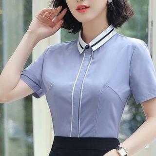 Short-sleeve Shirt / Mini Skirt