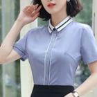 Short-sleeve Shirt / Mini Skirt