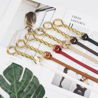 Twisted Chain Belt