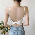 Twisted Open-back Camisole