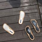 Transparent Cross-strap Slide Sandals