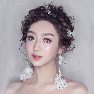 Flower Hair Pin / Drop Earring
