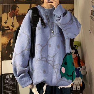 Monster Jacquard Oversize Sweater
