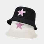 Starfish Embroidered Bucket Hat