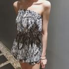Pattern Tube Playsuit