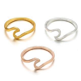 Alloy Wave Ring