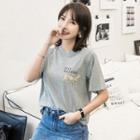 Family Matching Short-sleeve Shift Dress
