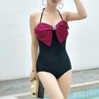 Bow-accent Swimsuit
