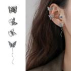 Butterfly Ear Cuff / Stud Earring