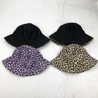Leopard Patterned Bucket Hat