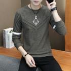 Deer Embroidered Knit Top