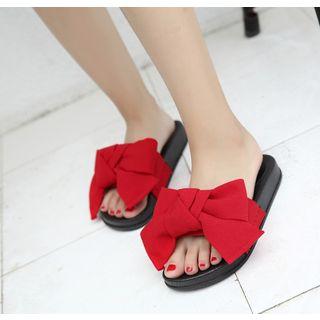 Bow Slide Slippers