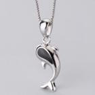 Whale Sterling Silver Pendant S925 Silver - Pendant - Silver - One Size