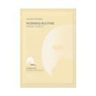 Nature Republic - Morning Routine Mask Sheet #white 1pc 17g X 1pc
