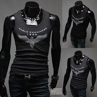 Eagle Print Tank Top