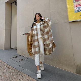 Oversize Plaid Lumberjack Shirt