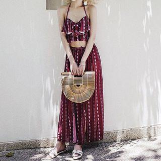 Set: Print Bikini + Slit Cover-up