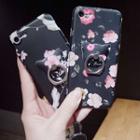 Floral Print Ring Stand Mobile Case - Iphone 7 / 7 Plus / 6s / 6s Plus