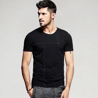 Short-sleeved Plain T-shirt