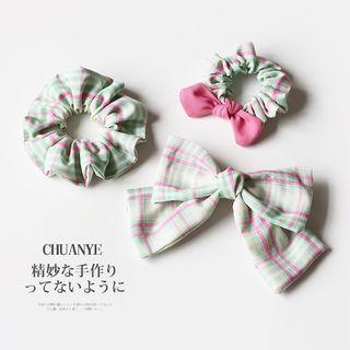 Fabric Hair Tie / Hair Clip (various Designs)
