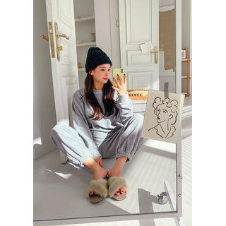 Sweatshirt & Sweatpants Terry Set