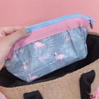 Flamingo Printed Makeup Pouch