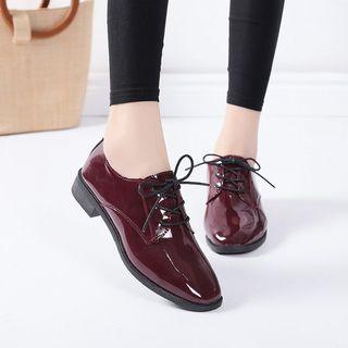 Patent Leather Oxfords