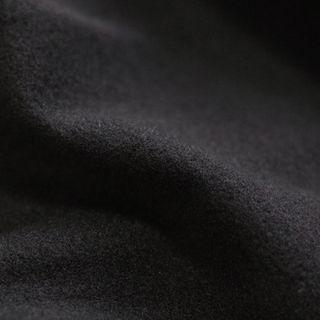Plain Brushed-fleece Lined T-shirt