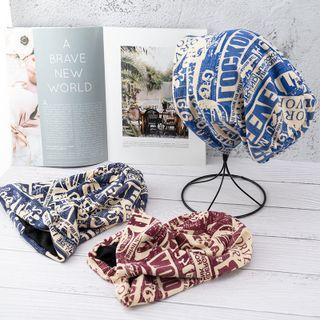Lettering Slouchy Beanie