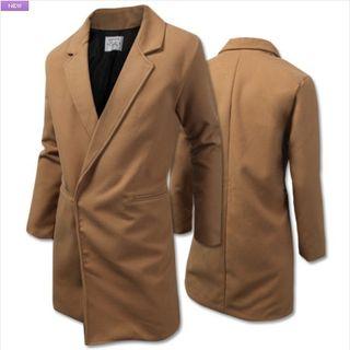 Snap-button Quilted-lined Coat