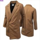 Snap-button Quilted-lined Coat