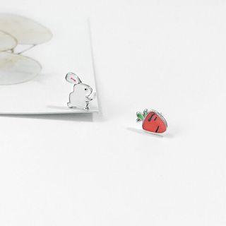 Rabbit Non-matching Stud Earring